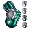 Mini-Rasage Rasoir Électrique Portable pour Homme Rechargeable par USB Taille De Poche Rasoir sans Fil IPX7 Étanche Humide Et