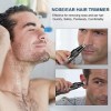 Tondeuse à Barbe Nez Sourcils - Tondeuse Nez Oreilles Epilateur, Tondeuse Du Nez Oreilles Électrique, Rasoir à Nez Électrique