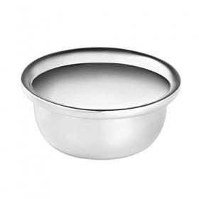 UIOP Bureau Support de Rasage 2 en 1 pour Hommes, Support de Blaireau en Acier Inoxydable, Bol de Savon de Rasage, Ensemble d