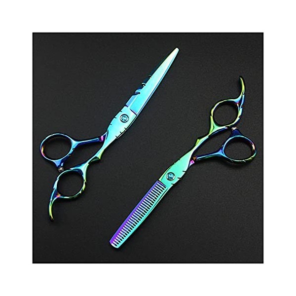 NC Ciseaux de Coiffure Amincissants de 6 Pouces, Ciseaux Outils de Coiffeur Couleur : Ensemble Ensemble 