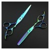 NC Ciseaux de Coiffure Amincissants de 6 Pouces, Ciseaux Outils de Coiffeur Couleur : Ensemble Ensemble 