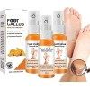 EXQST Spray Anti-callosités des Pieds, Spray adoucissant Les callosités des Pieds, Spray exfoliant pour Les Pieds, élimine Ra