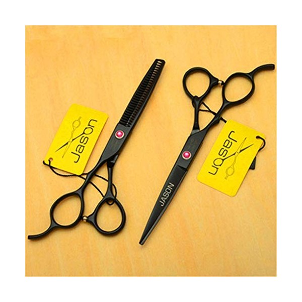 LBFXQ 5.5/6.0 Pouces Professionnel Coiffure Gauche Ciseaux Cheveux Main Kit Durable Et De Précision en Acier Inoxydable De Sh