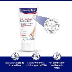 Hansaplast Lot de 3 Peluches Anti-callosités 2 en 1 75 ML