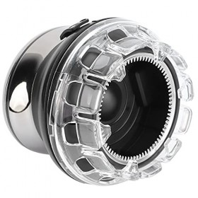 Rasoir électrique à Tête électrique Rechargeable en Acier pour Coupe de Cheveux de Précision, étanche avec Soucoupe Volante à