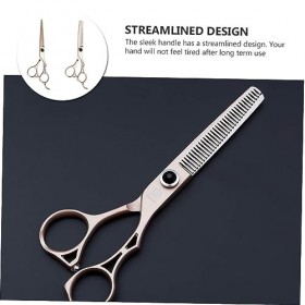 FOMIYES 2 Pièces Ciseaux De Coiffure Ciseaux De Coupe À Sec Ciseaux Droits Ciseaux En Acier Inoxydable Ciseaux En Acier Inoxy