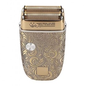 Tondeuse à Cheveux électrique, Rasoir à Feuille en Métal pour Hommes, Tondeuse à Barbe de Toilettage pour Hommes, Double Coup