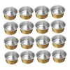 Beavorty 100 Pièces Bol De Fusion De Cire Mini-épilation Bols De Fusion De Haricots De Cire Petit Aluminium Pot De Cire En Pa