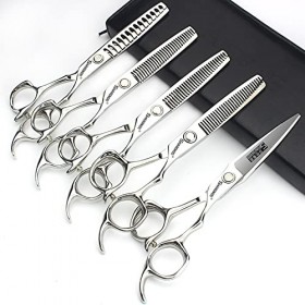 Ciseaux de coiffeur professionnels de 15,2 cm, ciseaux de coiffeur de qualité supérieure pour barbiers et coiffeurs en acier 