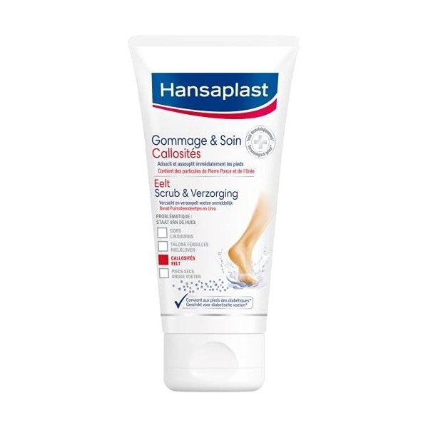 Hansaplast Gommage Anti-callosités 2 en 1 75 ml