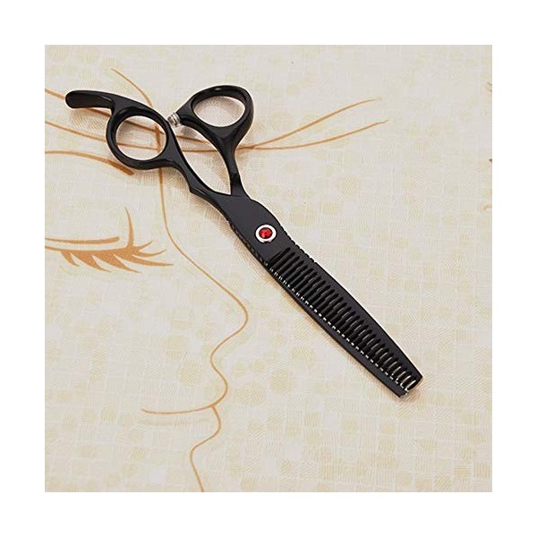 Outils de coupe des cheveux Ciseaux de coiffure en porcelaine de 6 pouces, set de coiffure ciseaux plats + ciseaux à dents po