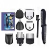 JFFTX Tondeuses À Cheveux Hommes 6 en 1, Kit De Toilettage De Barbe sans Fil Premium, Kit De Coupe De Cheveux pour Enfants Ad