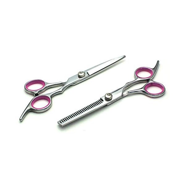 YK SCISSORS 6.0 Pouces en Acier Inoxydable 440C Japonais Haut de Gamme Coiffeur Ciseaux, Coiffure Professionnels Coiffeur Out