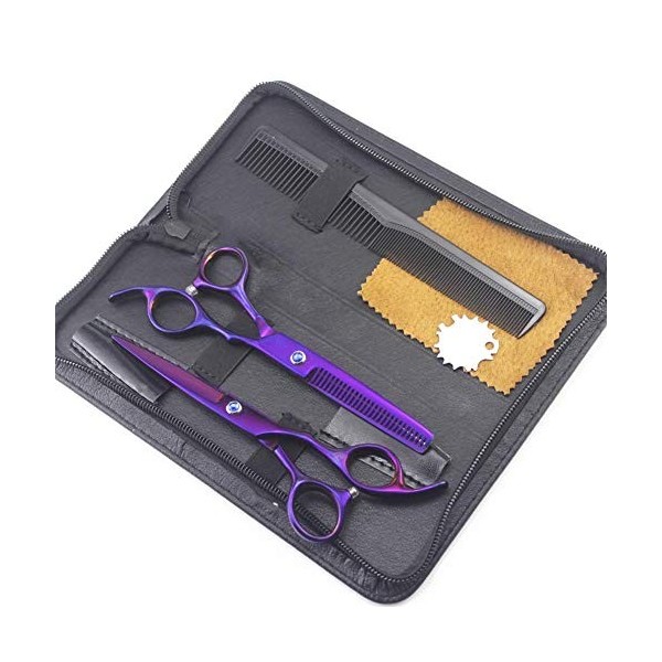 YK SCISSORS 6.0 Pouces en Acier Inoxydable 440C Japonais Haut de Gamme Coiffeur Ciseaux, Coiffure Professionnels Coiffeur Out