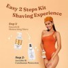 Coochy Plus Kit Complet de Rasage Intime - CITRUS ELIXIR & Organic After Shave Protection Soothing Moisturizer