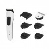Rowenta Multiaccessoires Multistyle 7 en 1 TN8931 Lames auto-affûtantes pour cheveux et barbe, utilisation sans fil ou filair
