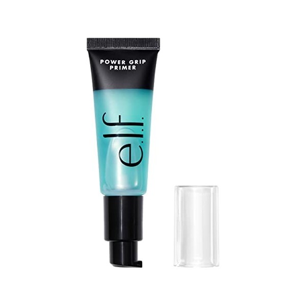 e.l.f. Power Grip Primer pour le visage à base de gel et hydratant pour lisser la peau et le maquillage, hydrate et apprêt, 0