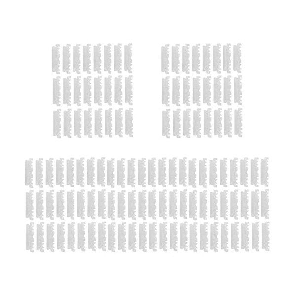 FRCOLOR 500 Pièces Lame De Rasoir Coupeur De Salon De Coiffure Corps Coupe-visage Maquinas De Afeitar Para Hombres Homme Revê