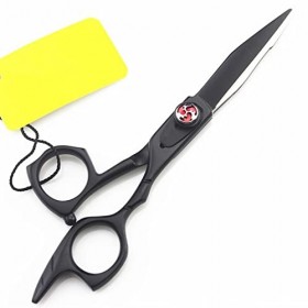 Ciseaux de Coupe de Cheveux, Ciseaux de Coupe de Cheveux à Dents inversées Professionnelles de 5,5 Pouces Coupent Les Ciseaux...