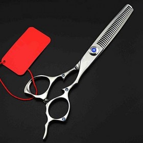Ciseaux de coupe de cheveux, ensemble de ciseaux à cheveux professionnels haut de gamme 440c de 6 pouces Ciseaux de coupe Cis...