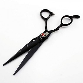 Ciseaux de Coupe de Cheveux, Professionnel 440c Main Gauche Ciseaux de Cheveux coupés de 7 Pouces Coupe de Coiffeur Coupe de ...