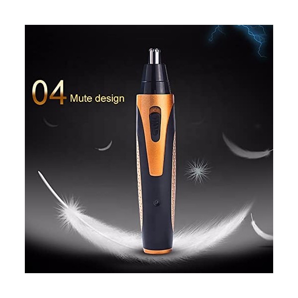 Nose Hair Trimmer For Ears Finisher Men Femme - Rasoir à Nez Électrique Homme Femme, Tondeuse Nez Oreilles Epilateur, Tondeus