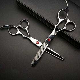 GaoF Ensemble de Coiffure Professionnel pour Coiffeur de 6 Pouces, Ensemble de Ciseaux de Coiffure Haut de Gamme, résistant à