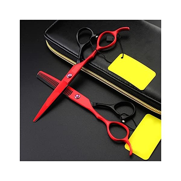 Cisailles de Coupe des Cheveux Ciseaux de Coiffure de 6 Pouces de 6 Pouces, Ciseaux damincissement, Outils de Coiffure, Cise