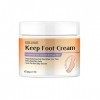 Crème Pour Les Pieds Sec, Réparation De Talon, Crème Exfoliante Pied Soin Des Pieds, Anti Engelures Sec Fissures Crème