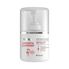 Silcare Crème pour les pieds Nappa Smooth Comfort avec 30 % durée 250 ml, blanc 1 pièce 