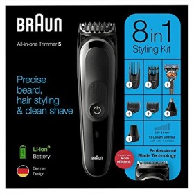 Braun 81705165 tondeuse à cheveux Noir, Gris