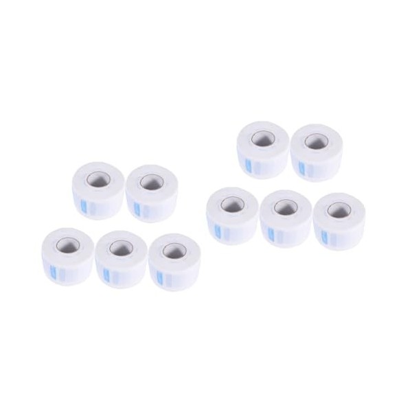 FOMIYES 15 Rouleaux DOutils De Coiffure Tour De Cou En Papier Bande De Cou Extensible Jetable Bandes De Cou Jetables Collier