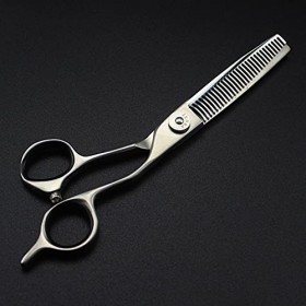 Ciseaux de coupe de cheveux, 6 pouces professionnels 440c ciseaux de cheveux coupés mats salon de coiffure coupe de cheveux c...