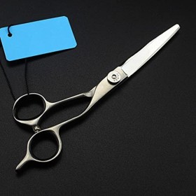 Ciseaux de coupe de cheveux, 6 pouces professionnels 440c ciseaux de cheveux coupés mats salon de coiffure coupe de cheveux c...