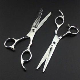 ciseaux de coiffeur Ciseaux De Coupe De Cheveux, 6 Pouces Professionnel Japon 440c Coupe Ciseaux De Cheveux Ensemble De Coupe