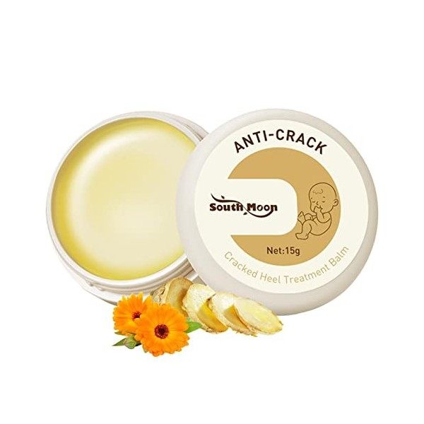 Mgichoom Crème réparatrice des Fissures du Talon, Crème Douce pour Les Pieds pour Les Talons crevassés et la Peau sèche, Crèm