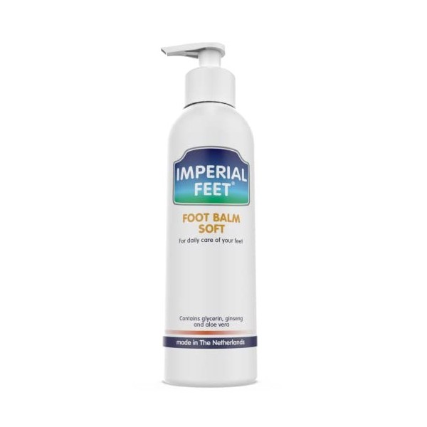 Imperial Feet Baume Pour des Pieds Doux - Crème Pieds au Miel & Aloe Vera - Hydratant Sans Parfum, Pieds Secs & Talons Fendil