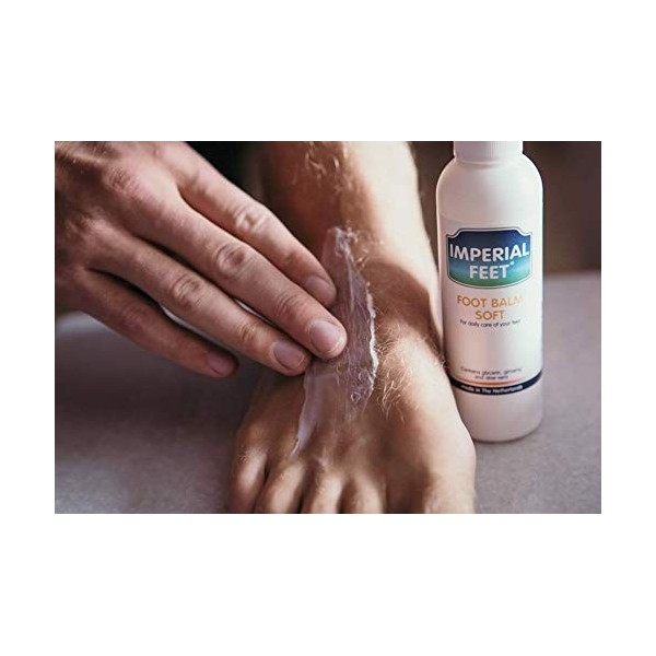 Imperial Feet Baume Pour des Pieds Doux - Crème Pieds au Miel & Aloe Vera - Hydratant Sans Parfum, Pieds Secs & Talons Fendil