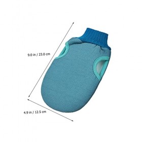 FRCOLOR 40 Pcs Gants Exfoliants Éponge De Gommage Pour Le Corps Éponge À Vaisselle Naturelle Épurateurs De Bain Moufle Exfoli