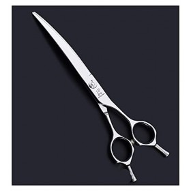 Cisailles de Coupe des Cheveux Ciseaux de Toilettes de Chat et de Chien de 6 Pouces, Ciseaux de gauchissement, Ciseaux à Chev