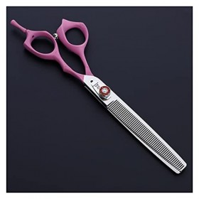 Cisailles de coupe des cheveux Ciseaux de toilettes de chat et de chien de 6 pouces, cisailles plates, cisailles coiffes spéc