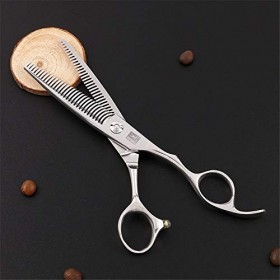 ULIN Ciseaux de Coiffure à dent Double Face Ciseaux à éclaircir Les Cheveux, Ciseaux à éclaircir Les Cheveux en Acier Inoxyda