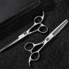 Coiffeur Professionnel Haut de Gamme 6.0 Pouces Ciseaux de Coiffure Ciseaux de Coiffure Set Fournitures de fluidification en 