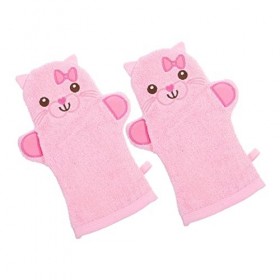 Beavorty 10 Pièces Gants De Bain Éponge De Bain Serviette Gommage Du Corps Mitaines À Main Serviettes Éponge Pour Le Nettoyag