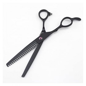7 "personnalité gaucher cheveux amincissement ciseaux fourniture de coiffure pour barbier outil de coupe de cheveux coiffure 