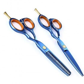 Ciseaux de coiffure, ciseaux de barbier, coupe et coupe de cheveux, ensemble de ciseaux pour cheveux clairsemés, pour salon d