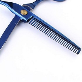 Ciseaux de coiffure, ciseaux de barbier, coupe et coupe de cheveux, ensemble de ciseaux pour cheveux clairsemés, pour salon d