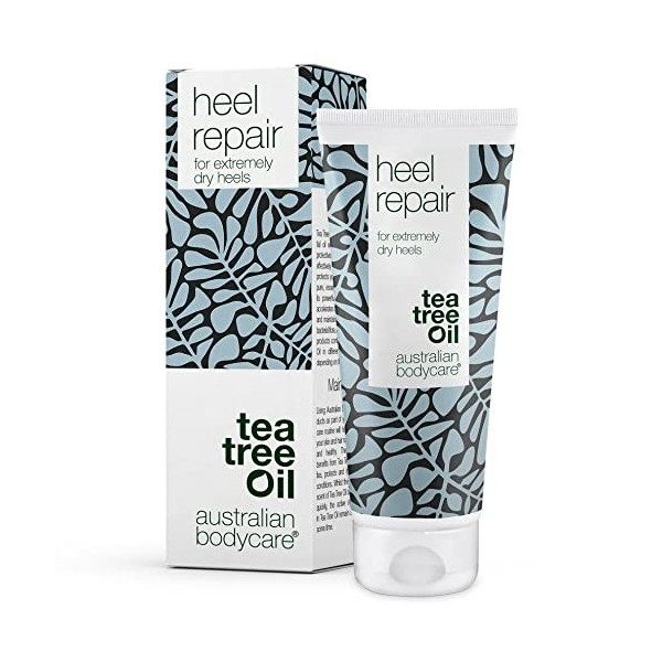 Crème Talon Australian Bodycare Heel Repair 100ml | Soin Talons Femme & Homme Pieds Secs et Crevassés | Elimine la Corne et