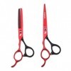 Main Gauche Ciseaux de Coupe de Cheveux Set - 6.0" Ciseaux de Coiffure Ciseaux Dilution Toilettage de Sharp Styling en Acier 