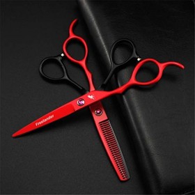 Main Gauche Ciseaux de Coupe de Cheveux Set - 6.0" Ciseaux de Coiffure Ciseaux Dilution Toilettage de Sharp Styling en Acier 